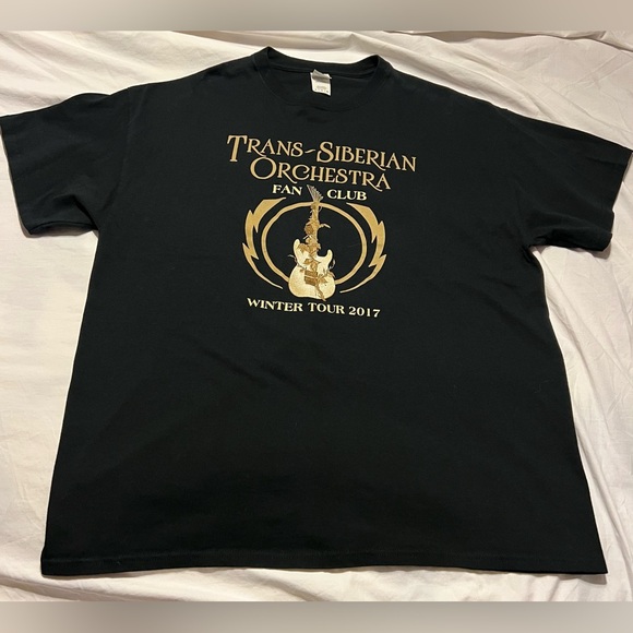 Gildan Other - Trans-Siberian Orchestra 2017 Fan Club XL T-Shirt Ghosts of Christmas Eve Tour